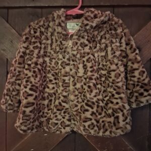 Widgeon Leopard Print Kids Vintage Jacket 2t🐆